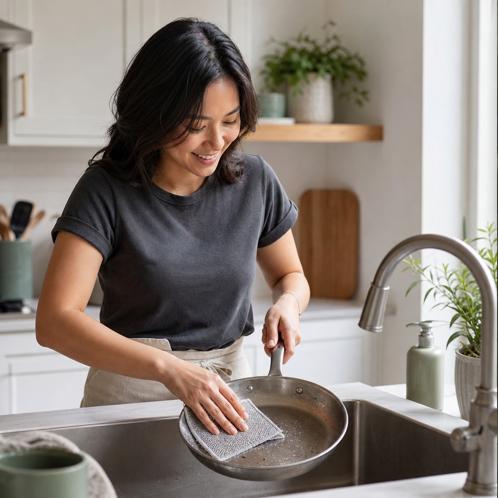 Non-Scratch Dish & Pan Scrubber